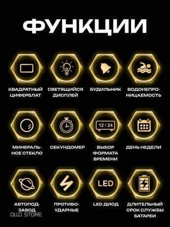2026 г. Премиальный стиль ретро! Электронные наручные часы. Сталь и водозащита!
