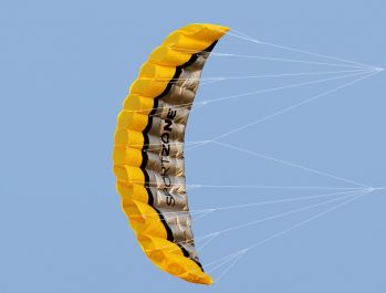 Высококачественный парашютный спортивный пляжный воздушный змей 2 м с двойной линией.