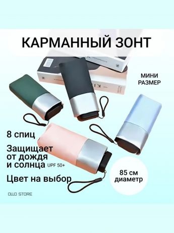 Мини зонт от дождя и ультрафиолета. Всегда с собой.